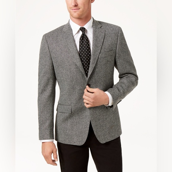 Lauren Ralph Lauren Other - New ~ Lauren Ralph Lauren Men’s 100% Wool Herringbone Classic Fit Coat Size 38S